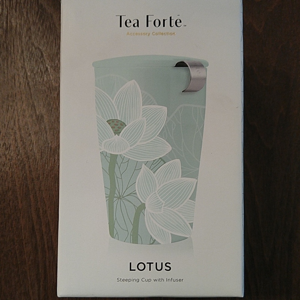 Tea Forte Lotus Steeping Cup w/Infuser